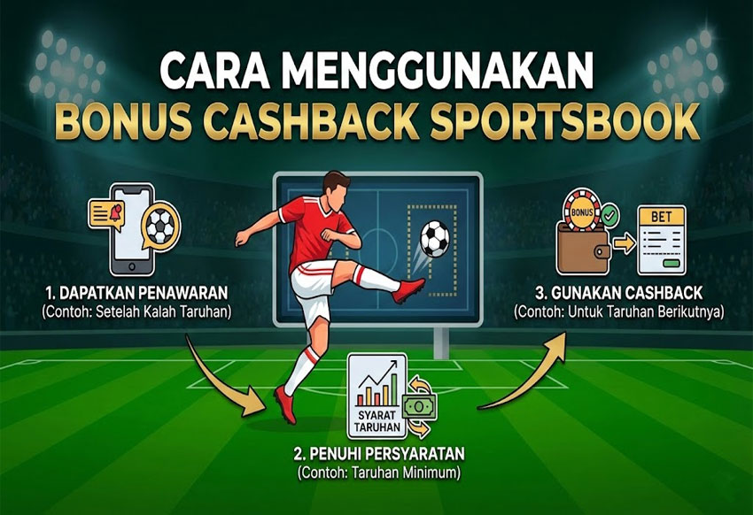 Cara Menggunakan Bonus Cashback Sportsbook