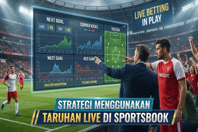 Strategi Menggunakan Taruhan Live di Sportsbook