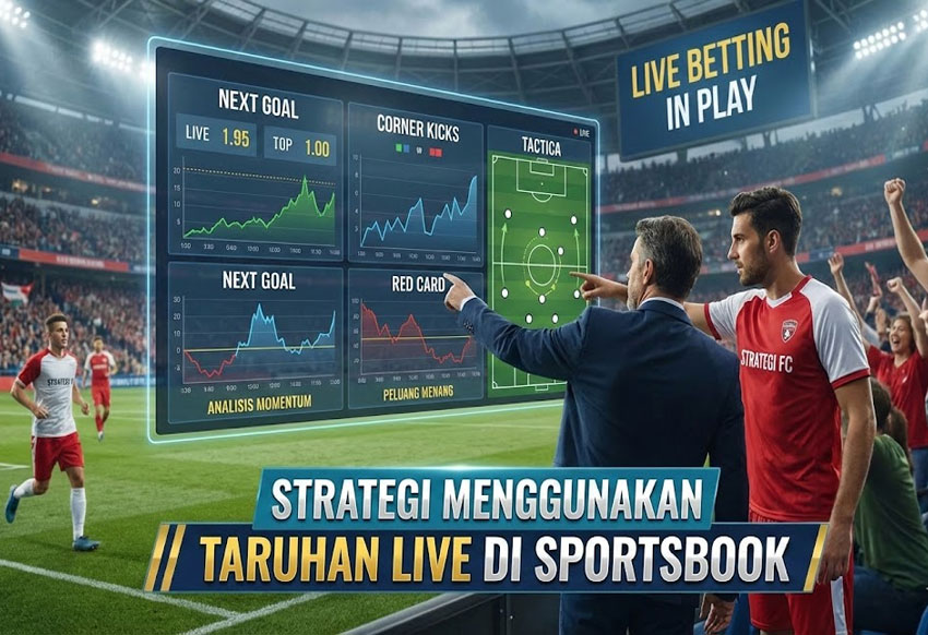 Strategi Menggunakan Taruhan Live di Sportsbook